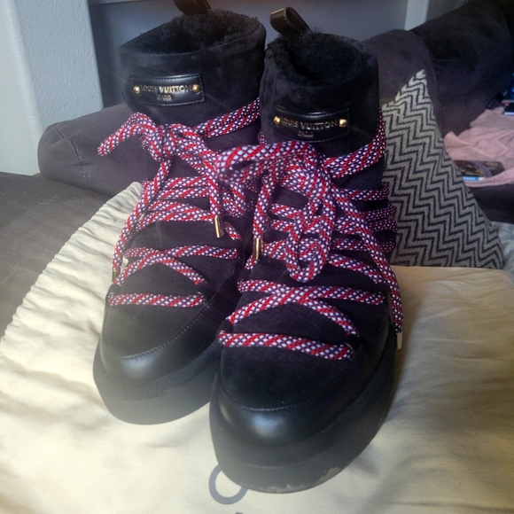 Louis Vuitton Aspen platform ankle boots - Picture 7 of 8